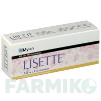 ЛІЗЕТТ (LISETTE) 0,03 мг/2 мг таблетки 126 шт - Хлормадинон, Етинілестрадіол VIATRIS