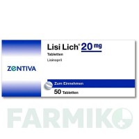 ЛИЗИЛИХ (LISILICH) 20 мг таблетки 50 шт - Лизиноприл ZENTIVA