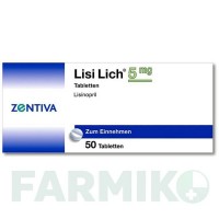 ЛИЗИЛИХ (LISILICH) 5 мг таблетки 50 шт - Лизиноприл ZENTIVA