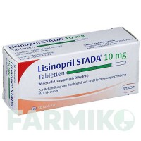 ЛИЗИНОПРИЛ (LISINOPRIL) 10 мг таблетки 50 шт - Лизиноприл STADAPHARM