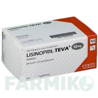 ЛІЗИНОПРИЛ (LISINOPRIL) 10 мг таблетки 100 шт - Лізиноприл TEVA