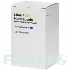 ЛИТАЛИР (LITALIR) 500 мг капсулы 100 шт - Гидроксикарбамид 2CARE4