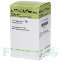 ЛІТАЛІР (LITALIR) 500 мг капсули 100 шт - Гідроксикарбамід ABACUS MEDICINE