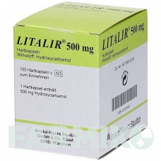 ЛИТАЛИР (LITALIR) 500 мг капсулы 100 шт - Гидроксикарбамид CHEPLAPHARM