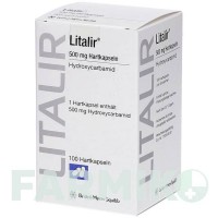 ЛІТАЛІР (LITALIR) 500 мг капсули 100 шт - Гідроксикарбамід ORIFARM