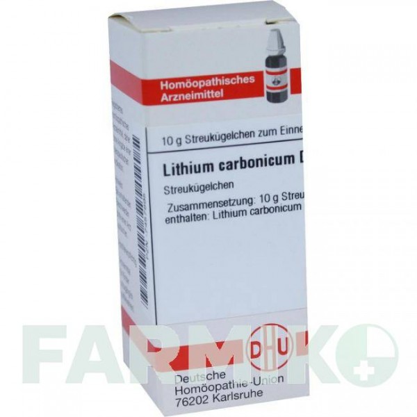 ЛИТИУМ КАРБОНИКУМ (LITHIUM CARBONICUM) D 12 глобули 10 г - Гомеопатия DHU