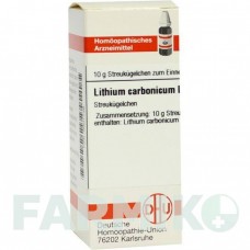 ЛИТИУМ КАРБОНИКУМ (LITHIUM CARBONICUM) D 30 глобули 10 г - Гомеопатия DHU