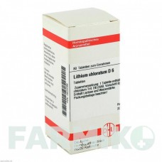 ЛИТИУМ ХЛОРАТУМ (LITHIUM CHLORATUM) D 6 таблетки 80 шт - Гомеопатия DHU