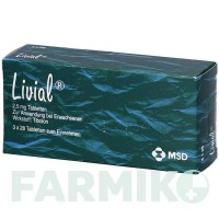 ЛИВИАЛ (LIVIAL) таблетки 3x28 шт - Тиболон ABACUS MEDICINE