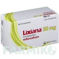 ЛИКСИАНА (LIXIANA) 30 мг таблетки 98 шт - Эдоксабан DAIICHI SANKYO