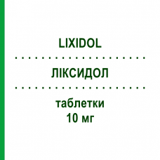 ЛИКСИДОЛ (LIXIDOL) 10 мг таблетки 10 шт - Кеторолак ATNAHS PHARMA