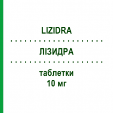 ЛІЗИДРА (LIZIDRA) 10 мг таблетки 28 шт - Донепезил NEURAXPHARM