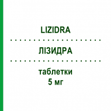 ЛІЗИДРА (LIZIDRA) 5 мг таблетки 28 шт - Донепезил NEURAXPHARM