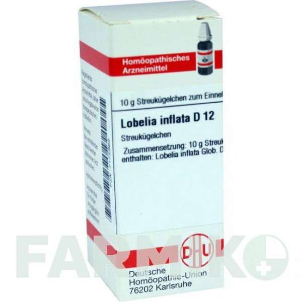 ЛОБЕЛИЯ ИНФЛАТА (LOBELIA INFLATA) D 12 глобули 10 г - Гомеопатия DHU