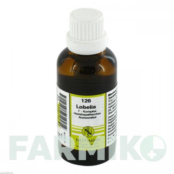 ЛОБЕЛИЯ (LOBELIA) раствор 50 мл - Гомеопатия NESTMANN PHARMA