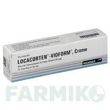 ЛОКАКОРТЕН (LOCACORTEN) крем 50 г - Флуметазон, Антисептик ESTEVE PHARMACEUTICALS