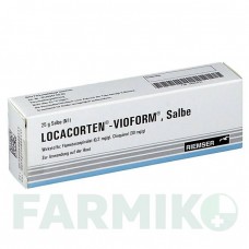 ЛОКАКОРТЕН (LOCACORTEN) мазь 25 г - Флуметазон, Антисептик ESTEVE PHARMACEUTICALS