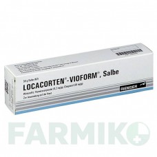 ЛОКАКОРТЕН (LOCACORTEN) мазь 50 г - Флуметазон, Антисептик ESTEVE PHARMACEUTICALS