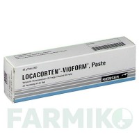 ЛОКАКОРТЕН (LOCACORTEN) паста 50 г - Флуметазон, Антисептик ESTEVE PHARMACEUTICALS