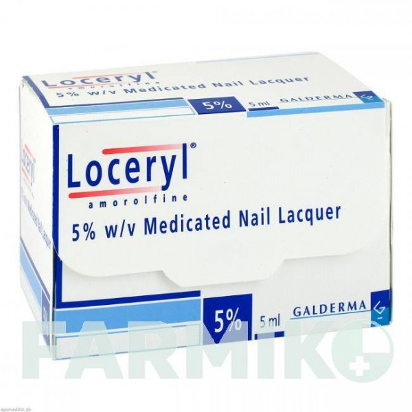 ЛОЦЕРИЛ (LOCERYL) 50 мг/мл лак 5 мл - Аморолфин CC PHARMA