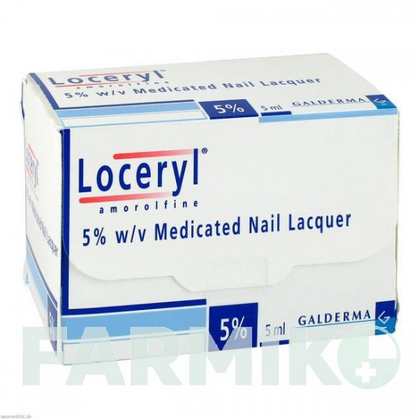 ЛОЦЕРИЛ (LOCERYL) лак 5 мл - Аморолфін ACA MULLER-ADAG PHARMA