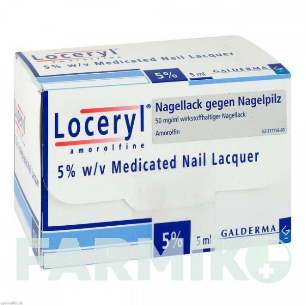 ЛОЦЕРИЛ (LOCERYL) лак 1x5 мл - Аморолфин EURIMPHARM