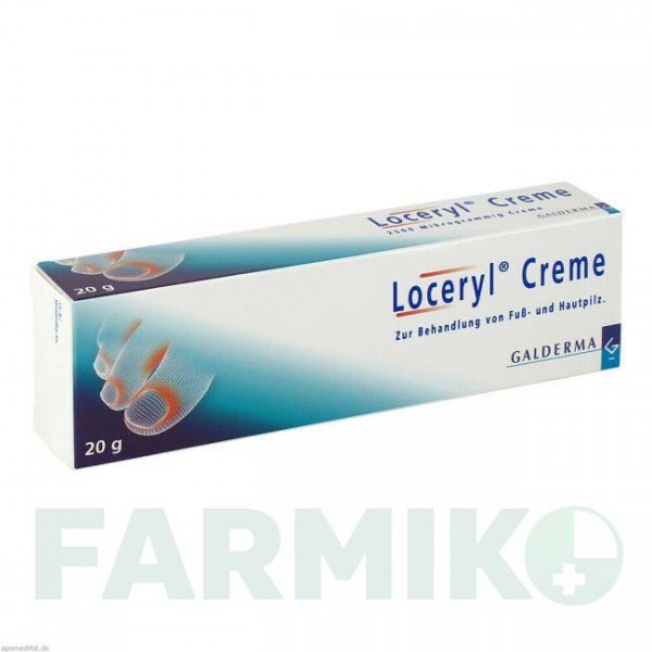 ЛОЦЕРИЛ (LOCERYL) крем 20 г - Аморолфин GALDERMA