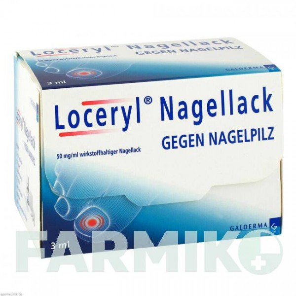 ЛОЦЕРИЛ (LOCERYL) лак 3 мл - Аморолфин GALDERMA