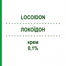 ЛОКОЇДОН (LOCOIDON) 0,1% крем 30 г - Гідрокортизон CHEPLAPHARM