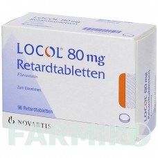 ЛОКОЛ (LOCOL) 80 мг таблетки 98 шт - Флувастатин NOVARTIS