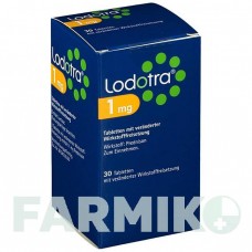 ЛОДОТРА (LODOTRA) 1 мг таблетки 30 шт - Преднизон MUNDIPHARMA