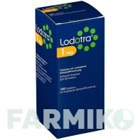 ЛОДОТРА (LODOTRA) 1 мг таблетки 100 шт - Преднізон MUNDIPHARMA