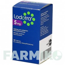ЛОДОТРА (LODOTRA) 5 мг таблетки 30 шт - Преднизон MUNDIPHARMA