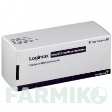 ЛОГІМАКС (LOGIMAX) таблетки 98 шт - Метопролол, Фелодипін EMRA-MED