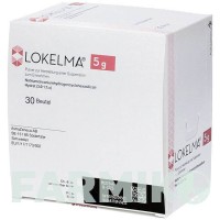ЛОКЕЛМА (LOKELMA) 5 г порошок 30 шт - Циклосилікат цирконію-натрію ASTRAZENECA