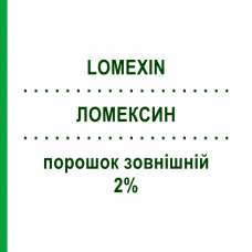 ЛОМЕКСИН (LOMEXIN) 2% порошок зовнішній 50 г - Фентиконазол RECORDATI