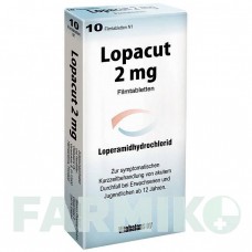 ЛОПАКУТ (LOPACUT) 2 мг таблетки 10 шт - Лоперамид BLANCO PHARMA