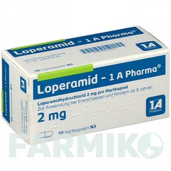 ЛОПЕРАМИД (LOPERAMID) капсулы 50 шт - Лоперамид 1 A PHARMA
