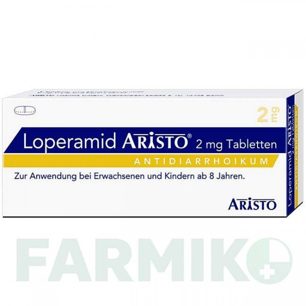 ЛОПЕРАМИД (LOPERAMID) 2 мг таблетки 10 шт - Лоперамид ARISTO PHARMA