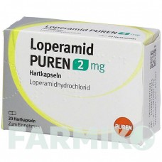 ЛОПЕРАМИД (LOPERAMID) 2 мг капсулы 20 шт - Лоперамид PUREN PHARMA