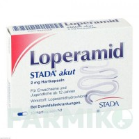 ЛОПЕРАМІД (LOPERAMID) 2 мг капсули 10 шт - Лоперамід STADA