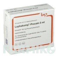 ЛОФАКОМП (LOPHAKOMP) 5 мл розчин 10x5 мл - Прокаїн KOHLER PHARMA