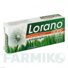 ЛОРАНО (LORANO) таблетки 7 шт - Лоратадин HEXAL