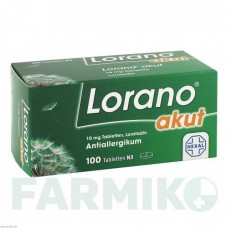 ЛОРАНО (LORANO) таблетки 100 шт - Лоратадин HEXAL