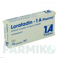 ЛОРАТАДИН (LORATADIN) таблетки 20 шт - Лоратадин 1 A PHARMA