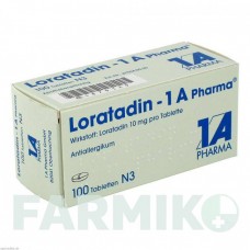 ЛОРАТАДИН (LORATADIN) таблетки 100 шт - Лоратадин 1 A PHARMA