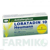 ЛОРАТАДИН (LORATADIN) 10 таблетки 20 шт - Лоратадин HEUMANN PHARMA