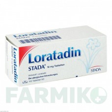 ЛОРАТАДИН (LORATADIN) 10 мг таблетки 100 шт - Лоратадин STADA