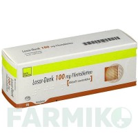 ЛОСАР (LOSAR) 100 мг таблетки 98 шт - Лозартан DENK PHARMA