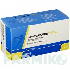ЛОЗАРТАН (LOSARTAN) 100 мг таблетки 98 шт - Лозартан DEXCEL PHARMA